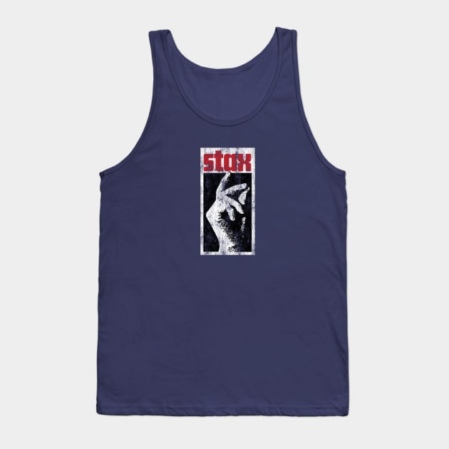 Stax Records Distressed Tank Top by KevShults